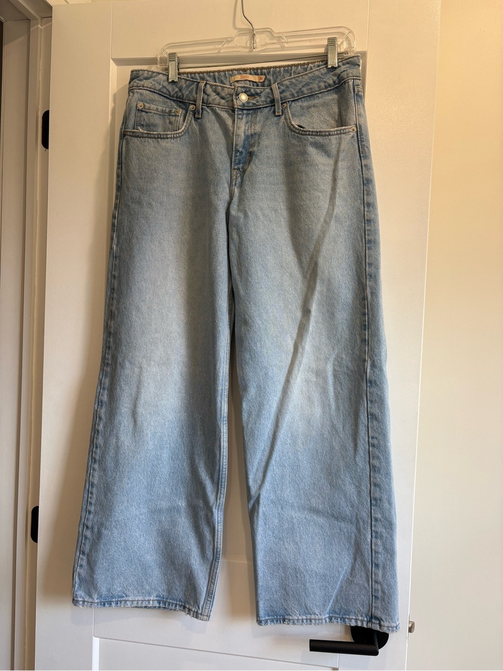 Levi's Light Blue Wide Leg Jeans